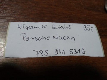 IDEÁLNÍ SPÍNAČ SVĚTEL PORSCHE MACAN 1