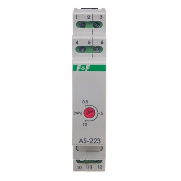 Automat schodowy z fun. przeciw blokady 16A AS-223