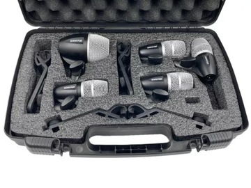 SHURE DRUMKIT X4 PG56 X1 PG52 БАРАБАННЫЕ МИКРОФОНЫ