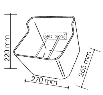 КОРМИТЕЛЬ-ОСУШИЛКА ВОДОБУКСИР ДЛЯ ЛОШАДЕЙ И ФОЛТОВ С УДОМ ОК Пласт 7 Л
