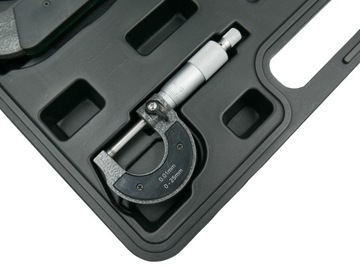 МИКРОМЕТРЫ 0–100 мм НАБОР 4х ВНЕШНИХ МИКРОМЕТРОВ