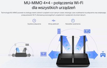 Маршрутизатор TP-LINK Archer VR2100, модем VDSL/ADSL/3G/4G AC2100 MU-MIMO 4xLAN USB