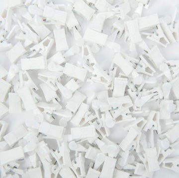 ŻABKA PLASTIKOWA RUCHOMA Z ROLKĄ DO SZYN PCV100SZT