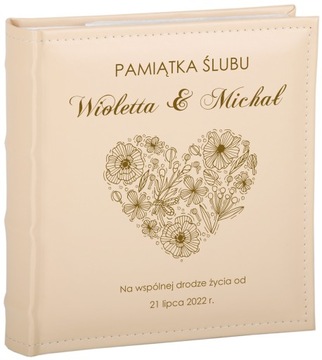 Prezent na ślub ALBUM ŚLUBNY na zdjęcia GRAWER