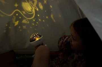 Innogio GioStar Octopus Ośmiornica lampka z projektorem dla dzieci