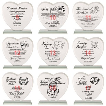 ГРАВИРОВКА СЕРДЦА день рождения годовщина свадьбы 1-99 ЛЕТ СВАДЬБА