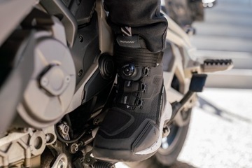 Shima Takeshi Мужские черные мотоциклетные ботинки, размер 44 BIMOTO