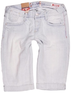 MUSTANG spodenki BLUE jeans CROPPED KELLY_ W32