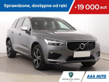 Volvo XC60 II Crossover D4 190KM 2018 Volvo XC60 D4, 187 KM, Automat, Skóra, Navi