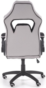 Вращающееся игровое кресло SONIC, черно-серое