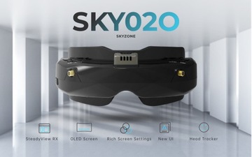 ОЧКИ VR Skyzone SKY02O FPV DVR 5.8G 48CH OLED