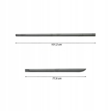 PEUGEOT 508 SKODA OCTAVIA LISTWY BOCZNE KPL LEWE