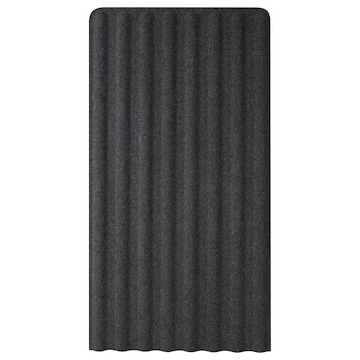 IKEA EILIF Отдельностоящая стенка темно-серая 80х150