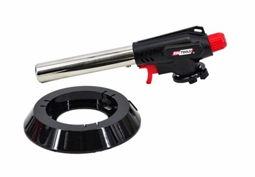 PALNIK GAZOWY PIEZO DŁUGI + PODSTAWA BUTLI AWTOOLS