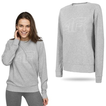 BLUZA DAMSKA 4F DRESOWA SPORTOWA CIEPŁA WYGODNA