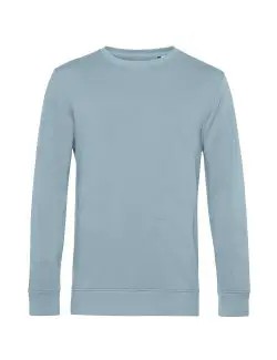 B&C Eko Bluza męska Crew Neck blue fog 3XL