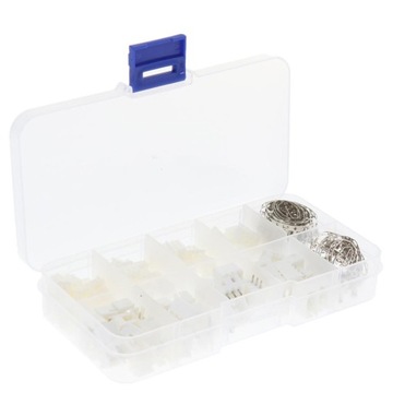 250Pcs 2.54mm JST XHP 2/3/4P Male / Female Connector Housing Socket Set