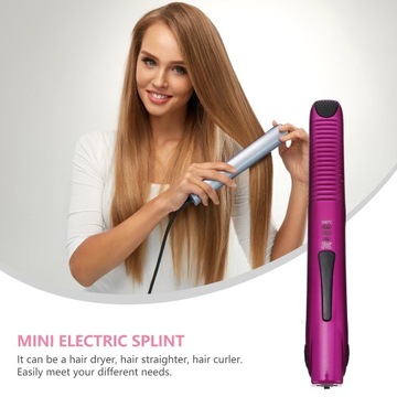 WAŁKI DO PROSOWANIA WŁOSÓW LOKÓWKI PODRÓŻ BIAŁY