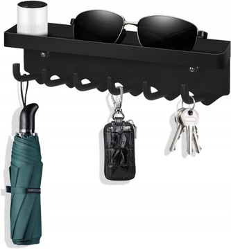 ПОЛКА ДЛЯ КЛЮЧЕЙ С ПОЛКОЙ И САМОКЛЕЯЩИМСЯ ДЕРЖАТЕЛЕМ