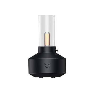 nawilżacz kropla deszczu nawilżacz lampa LED czarna