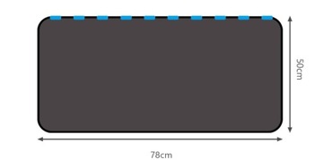КОМПЛЕКТ МАГНИТНЫХ СОЛНЦЕЗАЩИТНЫХ КОВРИКОВ ДЛЯ ЗАДНИХ СТЕКЛА АВТОМОБИЛЯ