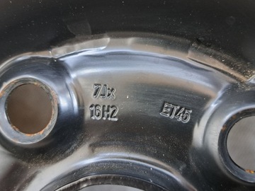 KOLO REZERVY DISK 16' ET45 5X112 VW PASSAT B6 3C0601027A