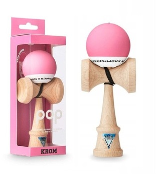 KENDAMA KROM POP ORYGINAL DREWNIANA PINK RÓŻOWA