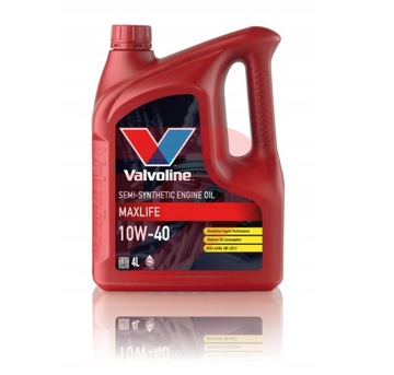 OLEJ VALVOLINE 10W40 MAXLIFE 4L