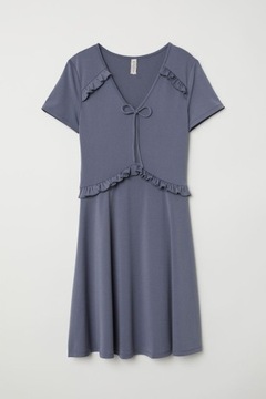 H&M 36 S Sukienka z dekoltem w serek