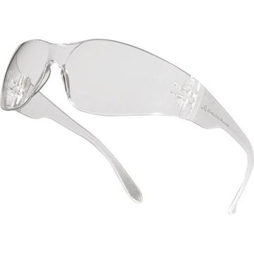 OKULARY OCHRONNE BEZBARWNE ROZMIAR OVERSIZE elod