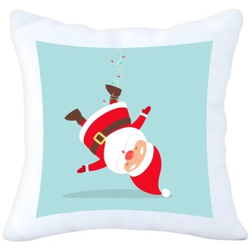 POSZEWKA DEKORACYJNA 40x40 ŚWIĄTECZNA Z NADRUKIEM