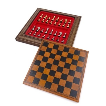 Эксклюзивные металлические магнитные шахматы Italfama 18х18 см – N300