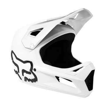 KASK ROWEROWY FOX JUNIOR RAMPAGE WHITE YS