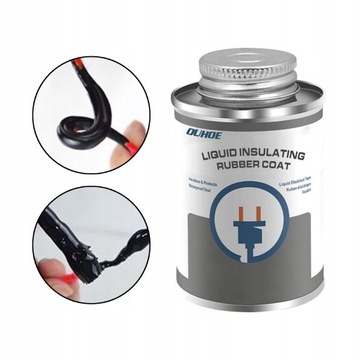 Практичная изолента с жидкой изоляцией.