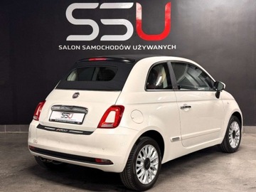 Fiat 500 II CC Seria 4 1.2 69KM 2016 Fiat 500 1.2 69KM Cabrio POP Stan Idealny SSU 1.2 Benzyna 69KM, zdjęcie 11