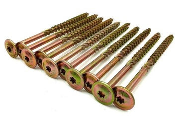 СТОЛЯНЫЕ ВИНТЫ ПО ДЕРЕВУ 5X50 TORX ШАЙБА DMX 200 шт.