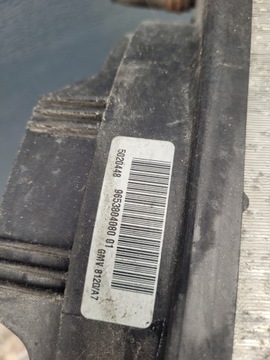 CITROEN OE 9653804080 VENTILÁTOR CHLADIČŮ REZISTOR