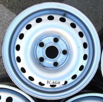 4× DISK OCELOVÝ VOLKSWAGEN OE 6.0" X 15" 5X112 ET 55