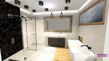 3D-визуализация ванной комнаты онлайн [БЕСПЛАТНО]