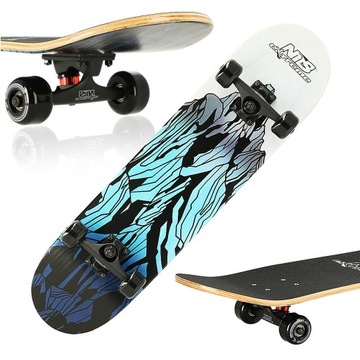 DESKOROKA KLASYCZNA DREWNIANA PROFILOWANA SKATEBOARD ABEC-7 100 kg