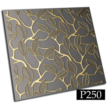 Panele PCV samoprzylepne 20cm Złote Liście Linie