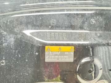 MERCEDES GLA 247 EQA 243 КАПОТ КРЫШКА ДВИГАТЕЛЯ НИЦЦА