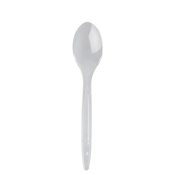 ŁYŻKA TRANSPARENTNA ŁYŻKI PRZEŹROCZYSTE 18cm WIELORAZOWE 45730 (50)REDPLAST