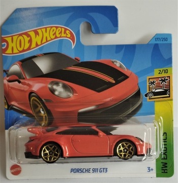 Hot Wheels Porsche 911 GT3 2/10 HW Exotics 2023