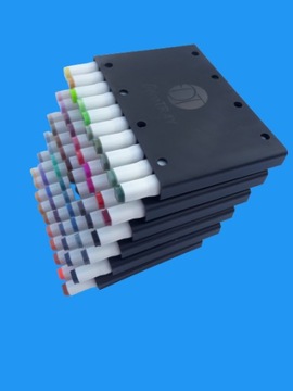 ДВОЙНЫЕ АЛКОГОЛЬНЫЕ МАРКЕРЫ TRAVELBOX 40 ШТ. ДЕКО