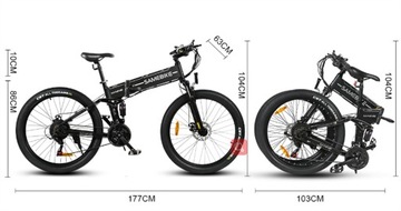 Электрический велосипед 750 Вт, 35 км/ч, 80 км, 26 дюймов, MTB, электровелосипед