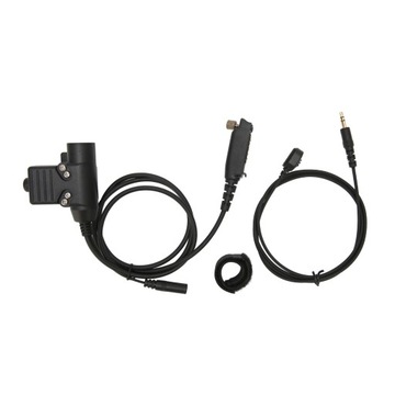 Słuchawka z mikrofonem U94 PTT do Sepura STP8000 STP8030 STP8035