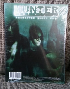 :} Character Sheet Pad - Hunter: The Vigil