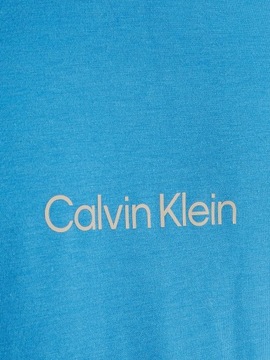 CALVIN KLEIN KOSZULKA MĘSKA NECK LIGHT BLUE r.M