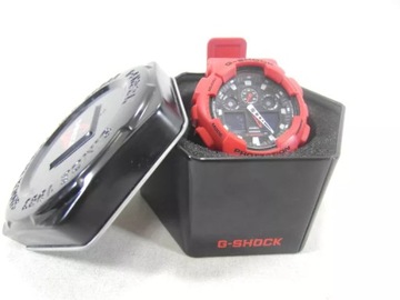 Zegarek Męski CASIO G-SHOCK GA-100B-4AER + BOX